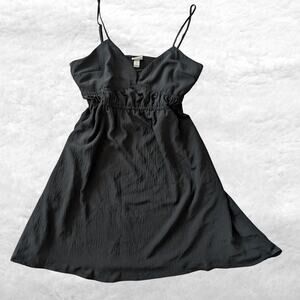 a new day black mini sundress